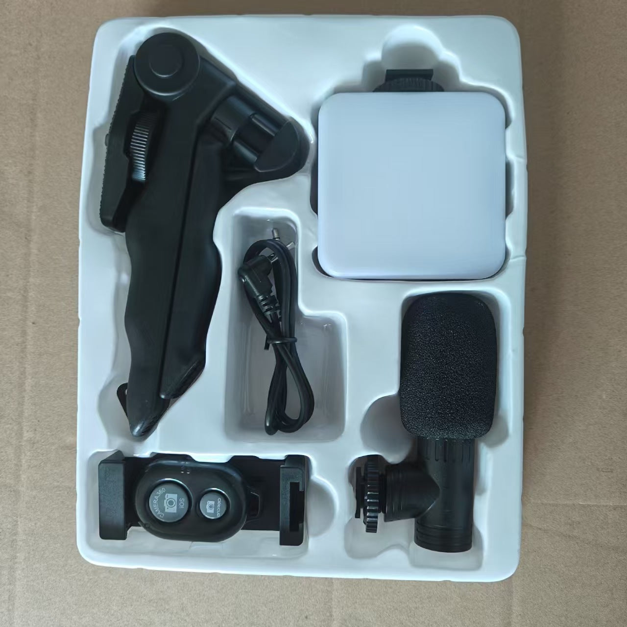 Luz de relleno de escritorio con micr�fono