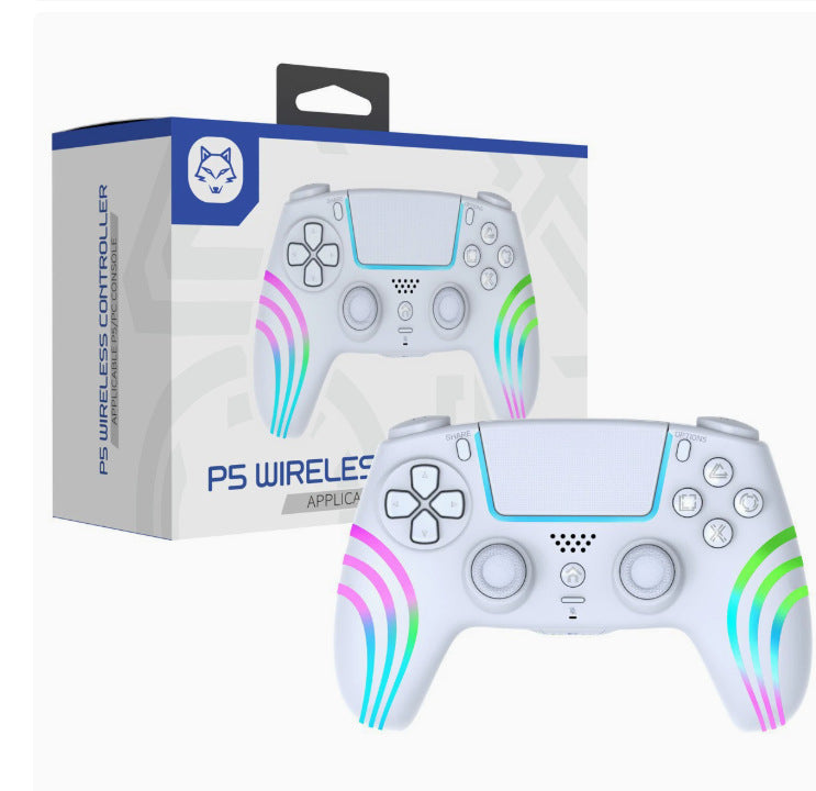 Mando inalambrico Bluetooth para PS5 con iluminacion RGB