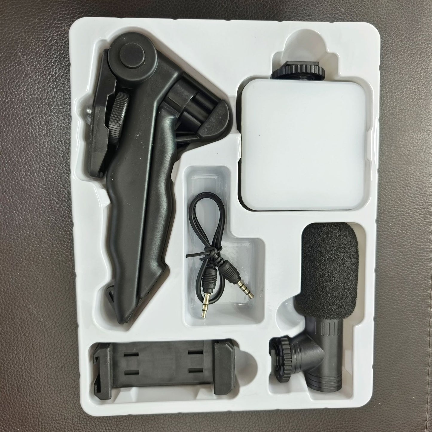 Luz de relleno de escritorio con micr�fono