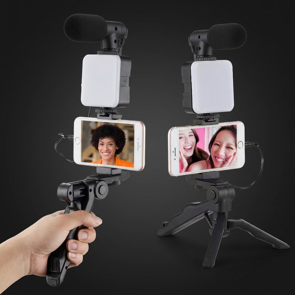 Luz de relleno de escritorio con micr�fono